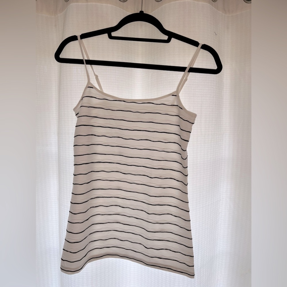 Black & White Striped Camisole